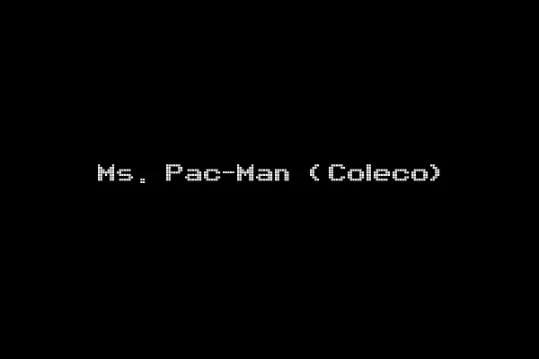 Ms. Pac-Man (Coleco)