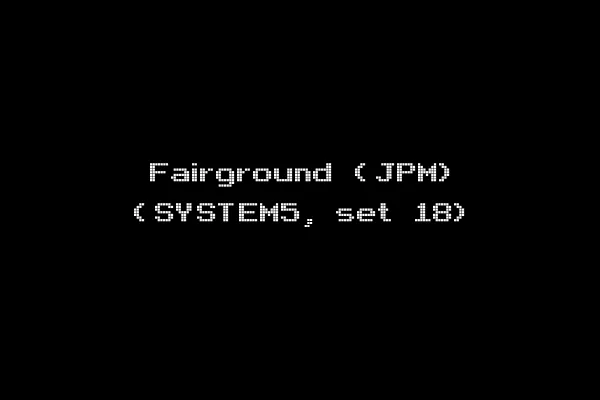 Fairground (JPM) (SYSTEM5, set 18)
