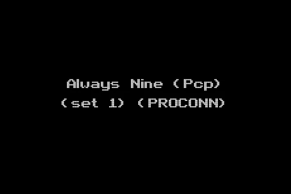 Always Nine (Pcp) (set 1) (PROCONN)