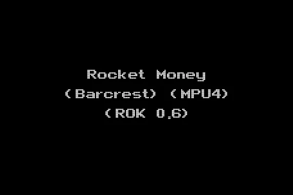 Rocket Money (Barcrest) (MPU4) (ROK 0.6)