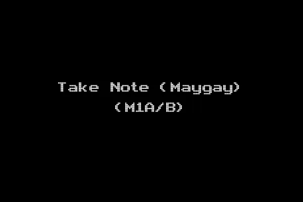 Take Note (Maygay) (M1A/B)