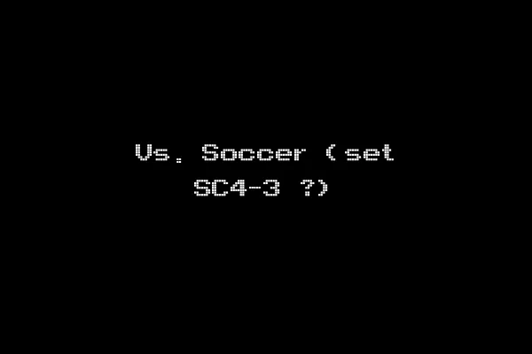 Vs. Soccer (set SC4-3 ?)