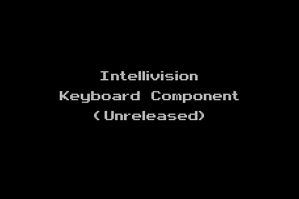 Intellivision Keyboard Component (Unreleased)