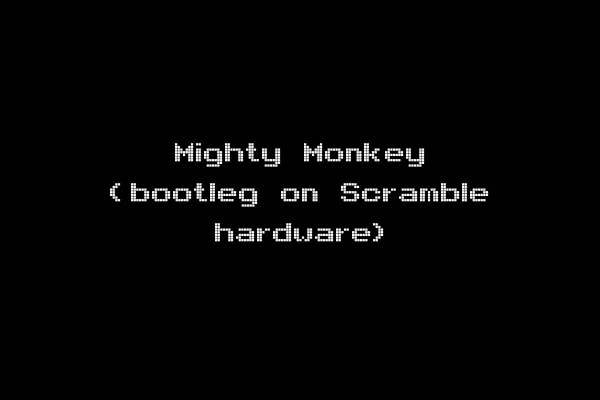 Mighty Monkey (bootleg on Scramble hardware)