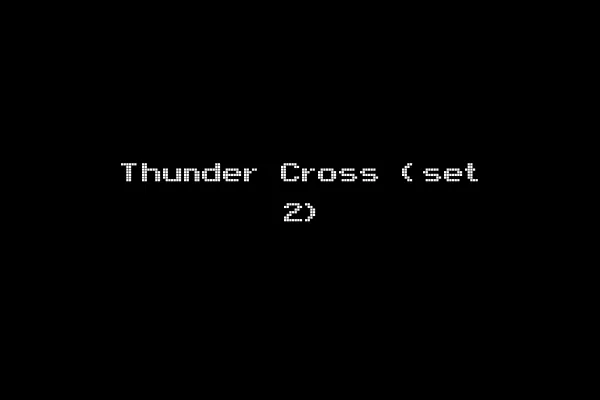 Thunder Cross (set 2)