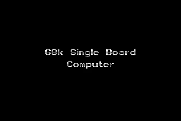 68k Single Board Computer