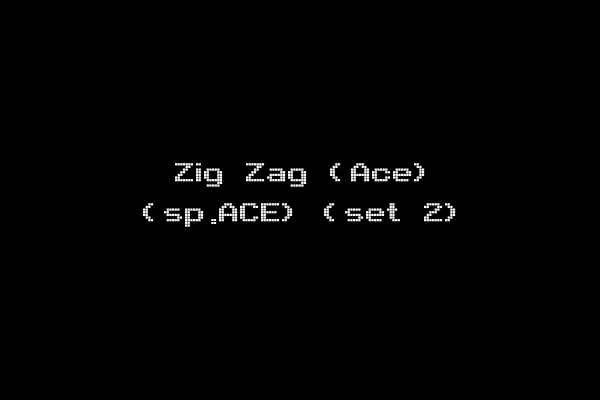 Zig Zag (Ace) (sp.ACE) (set 2)