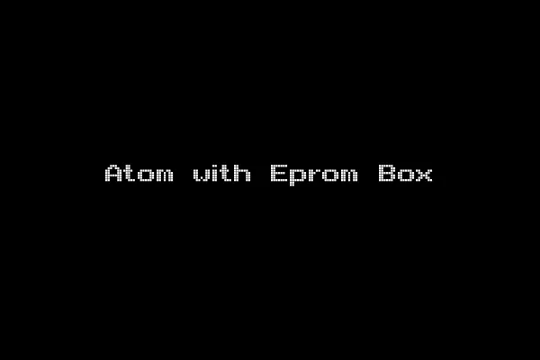 Atom with Eprom Box