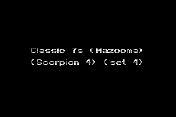 Classic 7s (Mazooma) (Scorpion 4) (set 4)