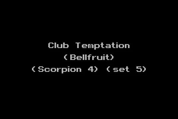 Club Temptation (Bellfruit) (Scorpion 4) (set 5)