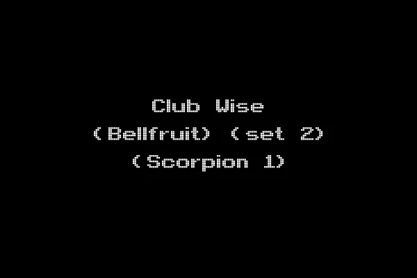 Club Wise (Bellfruit) (set 2) (Scorpion 1)