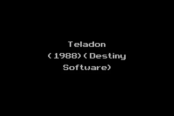 Teladon (1988)(Destiny Software)