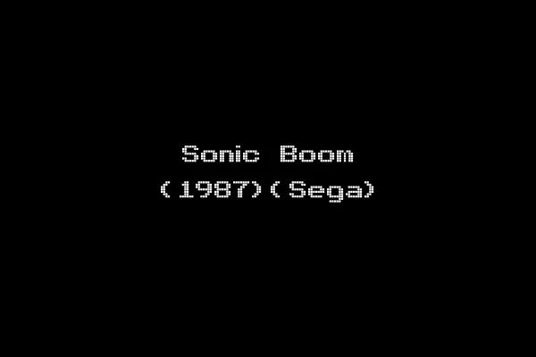Sonic Boom (1987)(Sega)