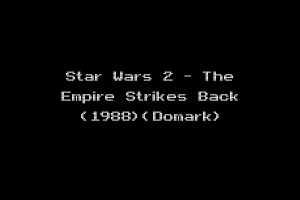 Star Wars 2 - The Empire Strikes Back (1988)(Domark)