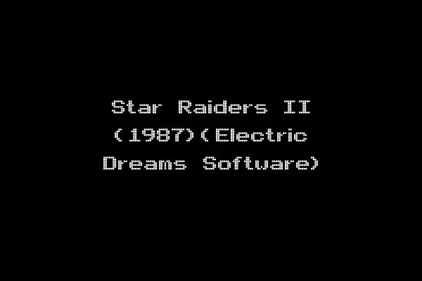 Star Raiders II (1987)(Electric Dreams Software)