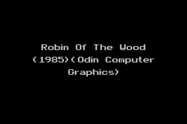 Robin Of The Wood (1985)(Odin Computer Graphics)