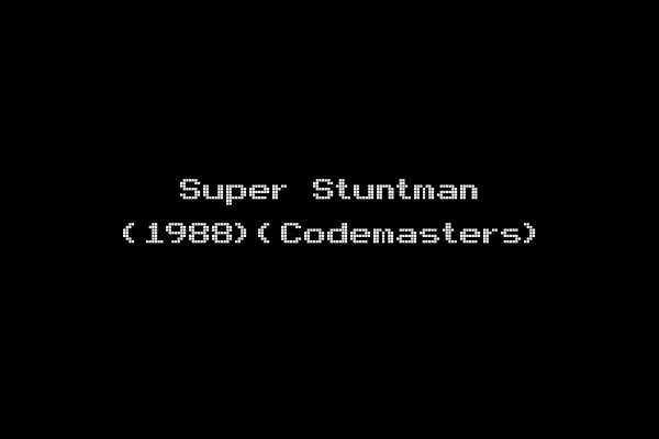 Super Stuntman (1988)(Codemasters)