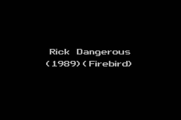 Rick Dangerous (1989)(Firebird)