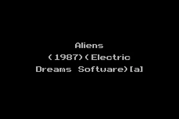 Aliens (1987)(Electric Dreams Software)[a]