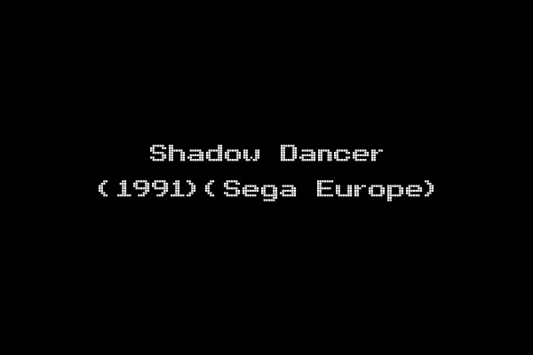 Shadow Dancer (1991)(Sega Europe)