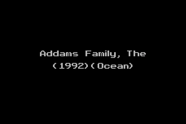 Addams Family, The (1992)(Ocean)