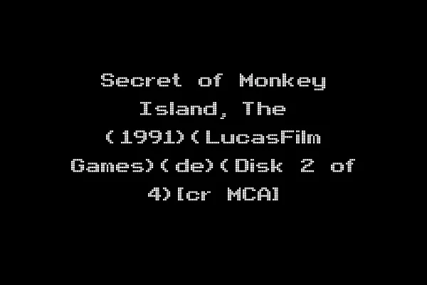 Secret of Monkey Island, The (1991)(LucasFilm Games)(de)(Disk 2 of 4)[cr MCA]