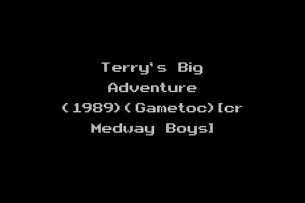 Terry's Big Adventure (1989)(Gametoc)[cr Medway Boys]