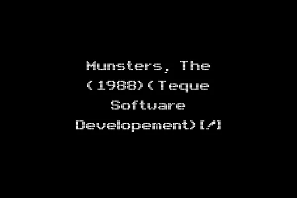 Munsters, The (1988)(Teque Software Developement)[!]