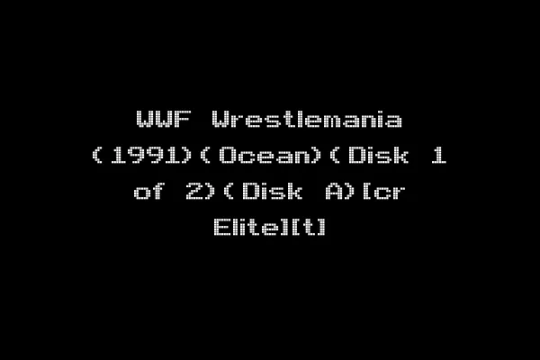 WWF Wrestlemania (1991)(Ocean)(Disk 1 of 2)(Disk A)[cr Elite][t]