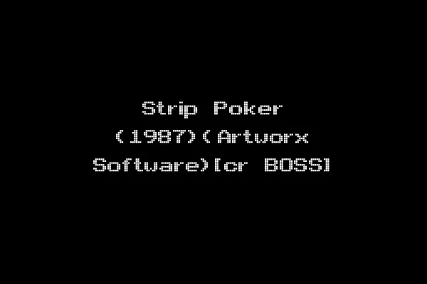 Strip Poker (1987)(Artworx Software)[cr BOSS]