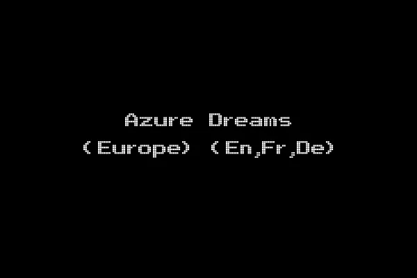 Azure Dreams (Europe) (En,Fr,De)