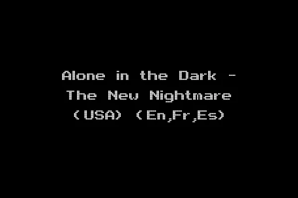 Alone in the Dark - The New Nightmare (USA) (En,Fr,Es)