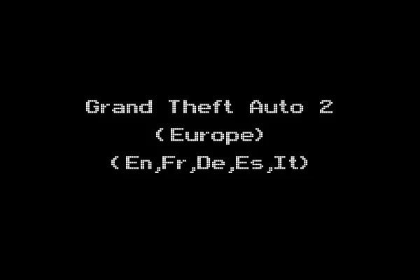 Grand Theft Auto 2 (Europe) (En,Fr,De,Es,It)