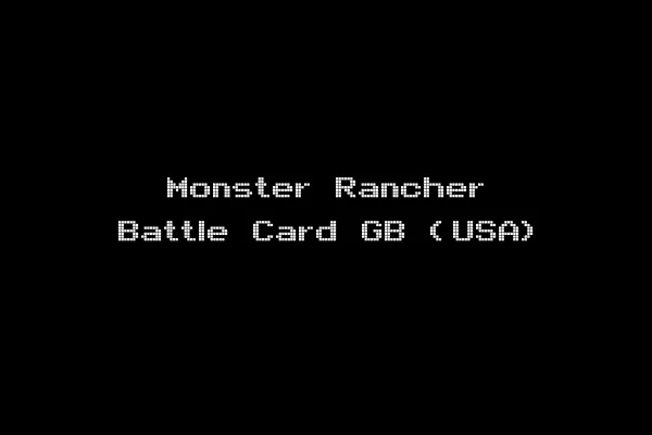 Monster Rancher Battle Card GB (USA)