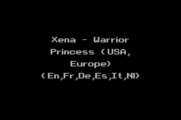 Xena - Warrior Princess (USA, Europe) (En,Fr,De,Es,It,Nl)