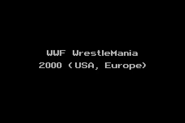 WWF WrestleMania 2000 (USA, Europe)