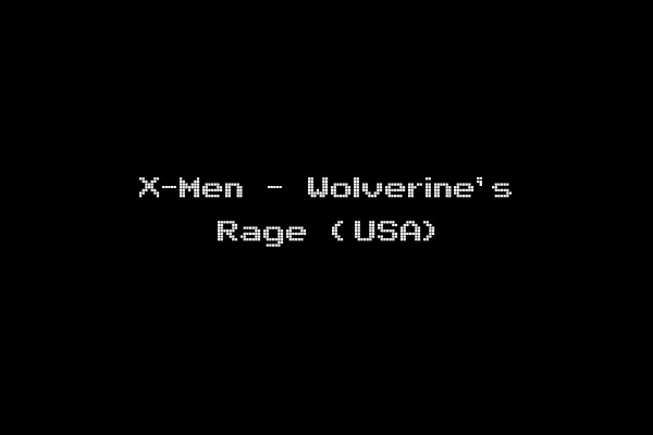 X-Men - Wolverine's Rage (USA)