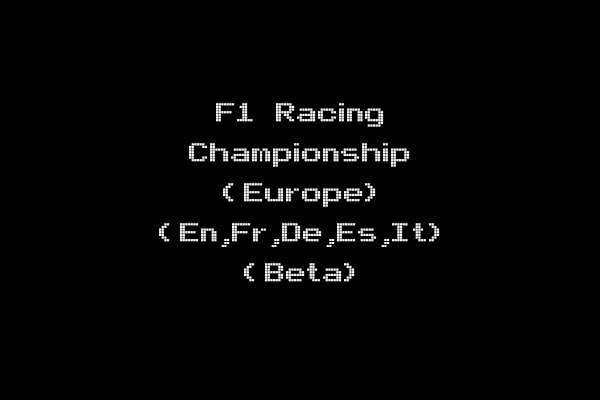F1 Racing Championship (Europe) (En,Fr,De,Es,It) (Beta)