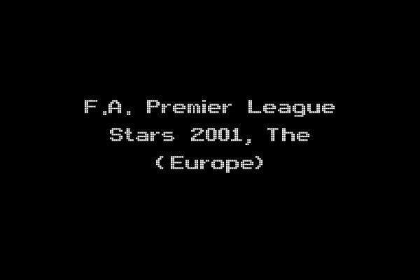 F.A. Premier League Stars 2001, The (Europe)
