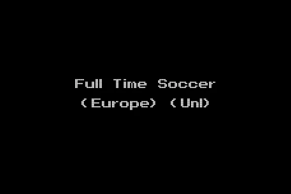 Full Time Soccer (Europe) (Unl)