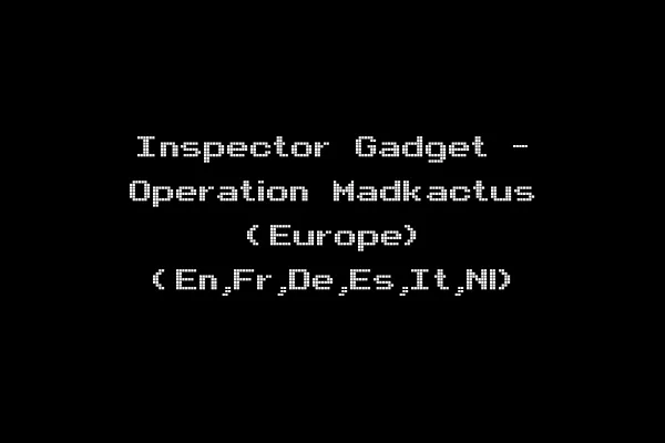 Inspector Gadget - Operation Madkactus (Europe) (En,Fr,De,Es,It,Nl)