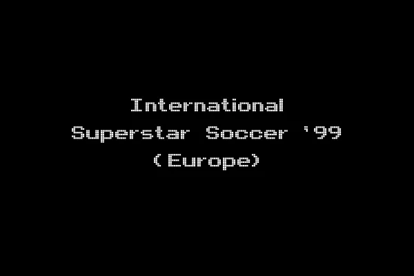 International Superstar Soccer '99 (Europe)