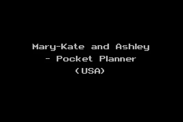 Mary-Kate and Ashley - Pocket Planner (USA)