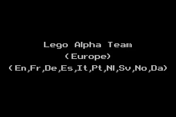 Lego Alpha Team (Europe) (En,Fr,De,Es,It,Pt,Nl,Sv,No,Da)