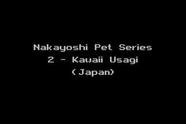 Nakayoshi Pet Series 2 - Kawaii Usagi (Japan)
