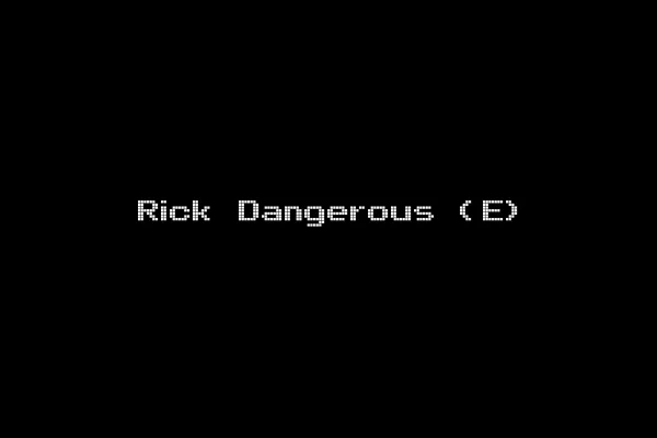 Rick Dangerous (E)