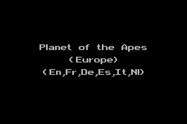 Planet of the Apes (Europe) (En,Fr,De,Es,It,Nl)