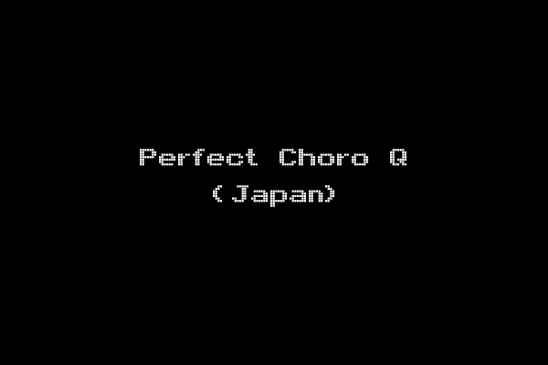 Perfect Choro Q (Japan)
