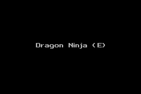 Dragon Ninja (E)