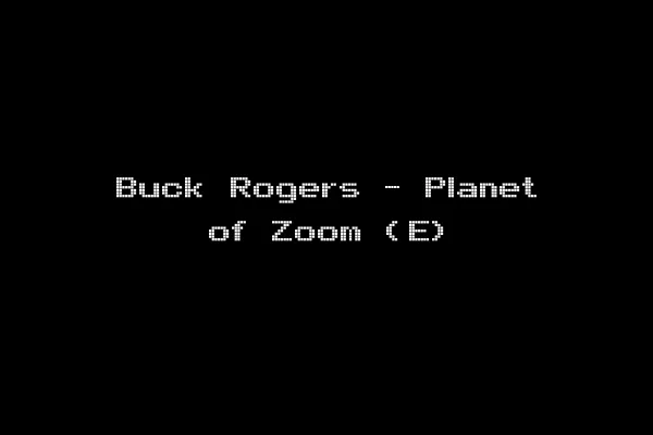 Buck Rogers - Planet of Zoom (E)